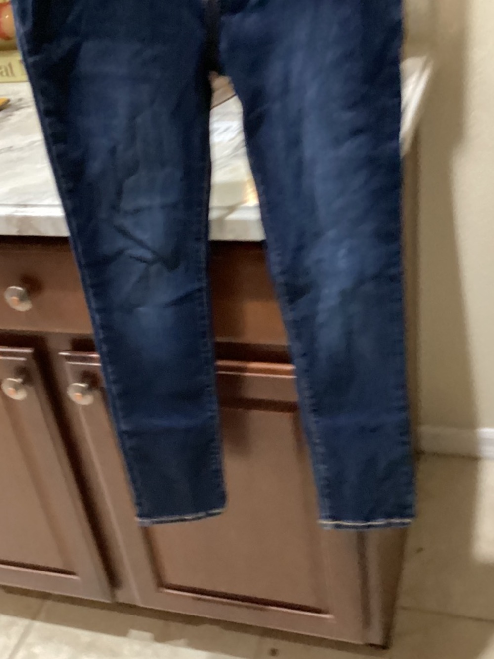 Old Navy Indigo Skinny Jeans Adjustable Waist